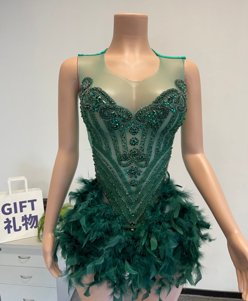 Emerald Green Dress