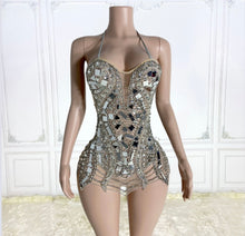 Load image into Gallery viewer, Silver Butterfly Dress