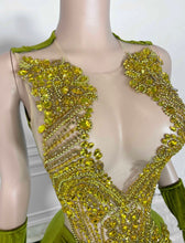 Load image into Gallery viewer, Golden Olive Dress