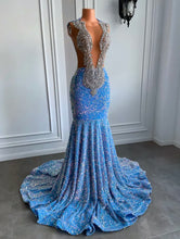 Load image into Gallery viewer, Sky Blue Dress