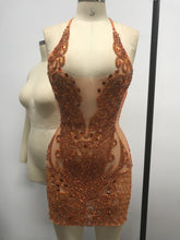 Load image into Gallery viewer, Orange Zest Dress